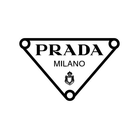 prada logo transparent|prada triangle logo png.